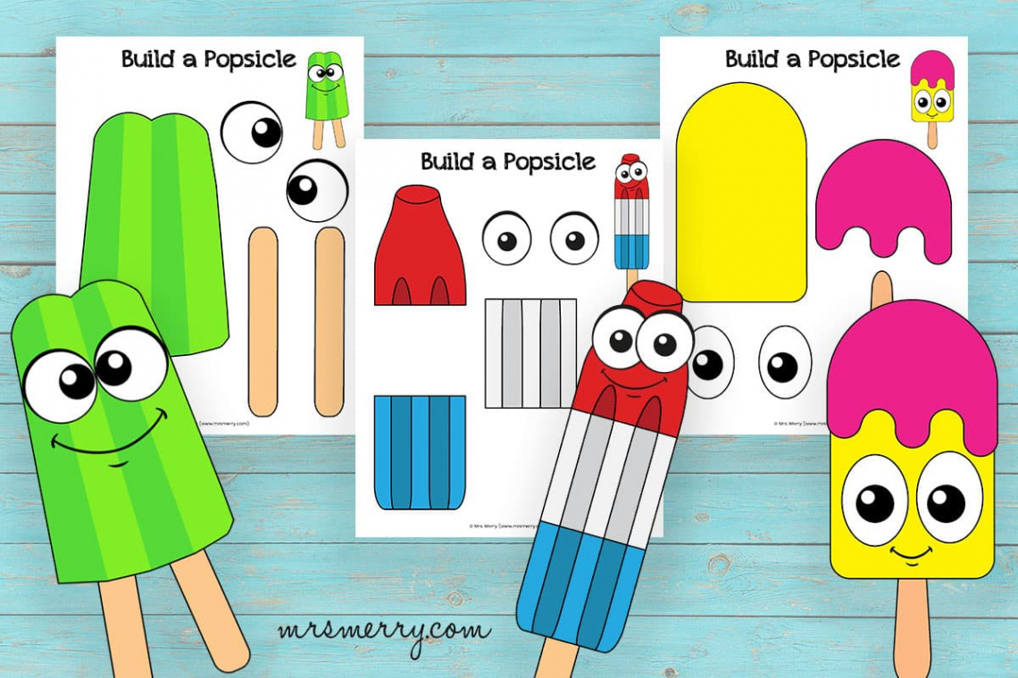 Popsicle Templates Free Printable  Mrs