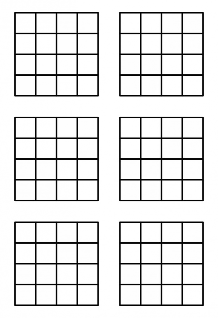 Printable Blank Sudoku Grids  Per Page  Sudoku, Sudoku printable