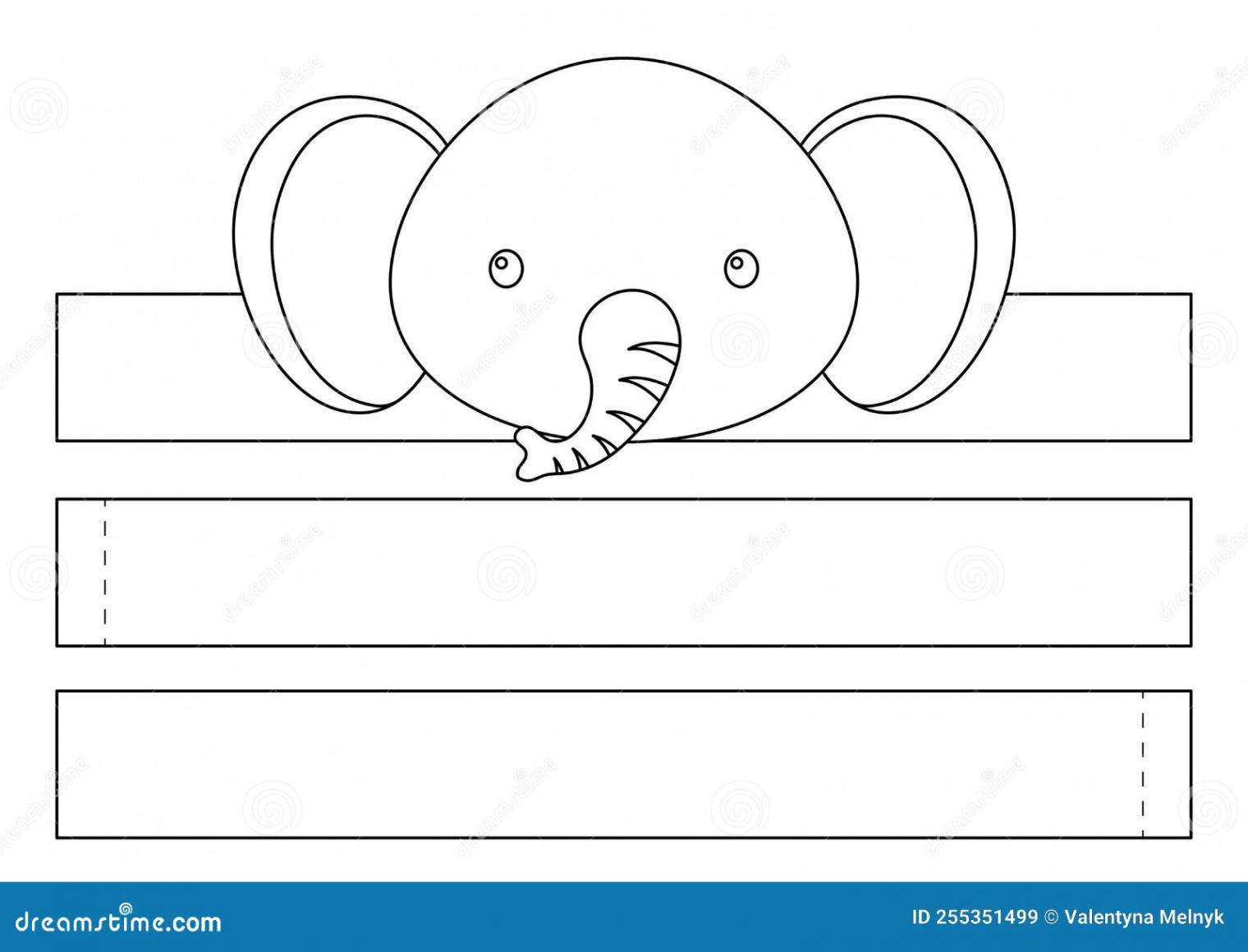 Printable Elephant Paper Crown