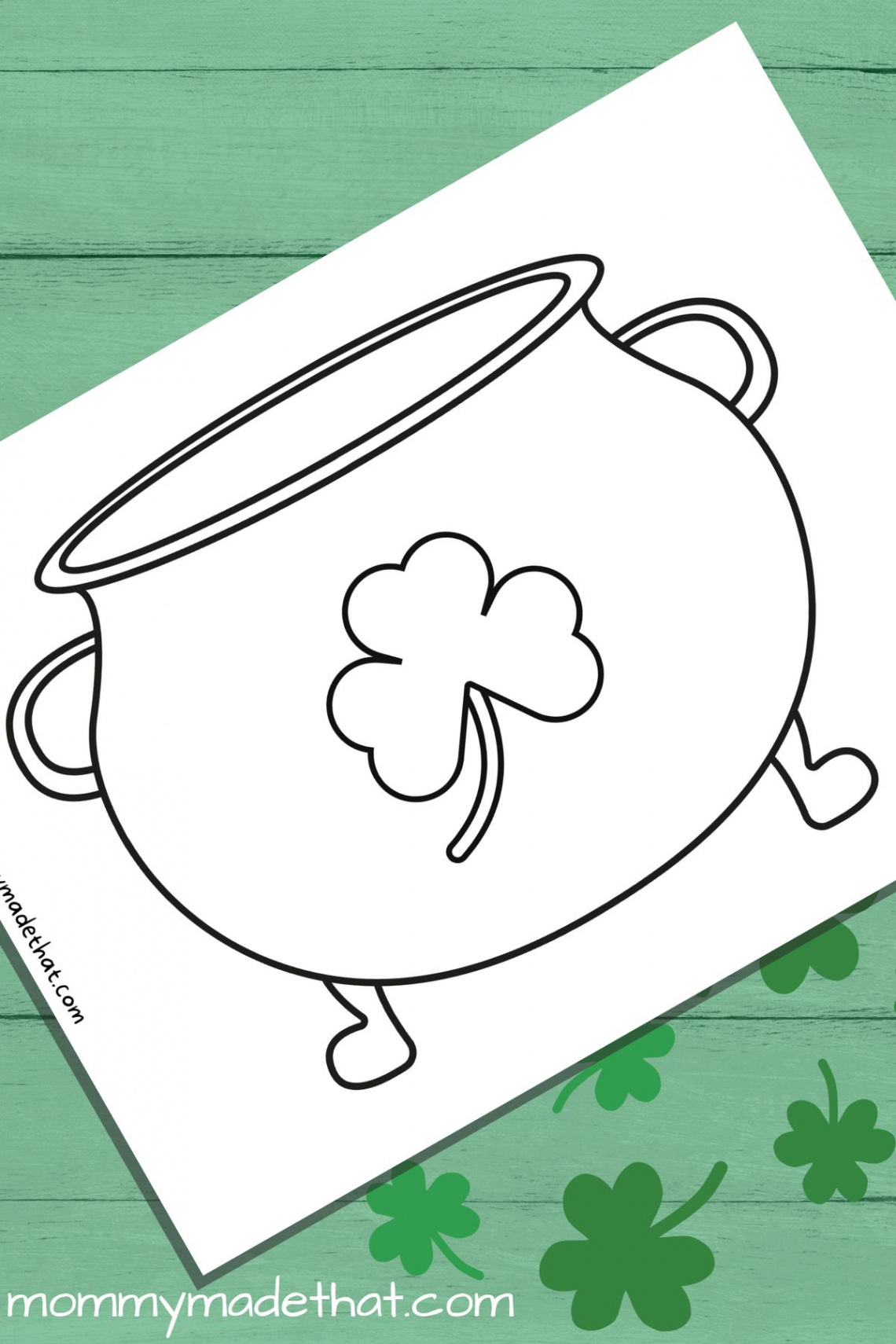 Printable Pot of Gold Templates (Lots of Free Outlines!)