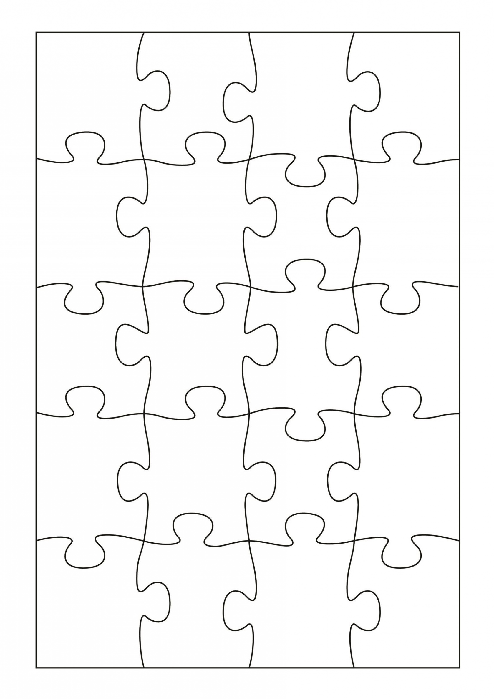 Printable Puzzle Piece Templates ᐅ TemplateLab