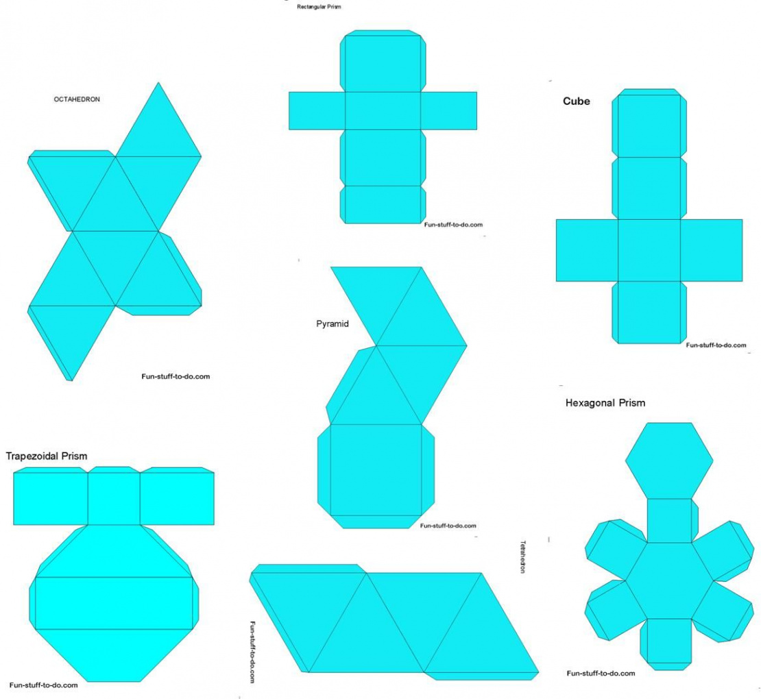 Printable Shapes  d geometric shapes, Printable shapes, Shape