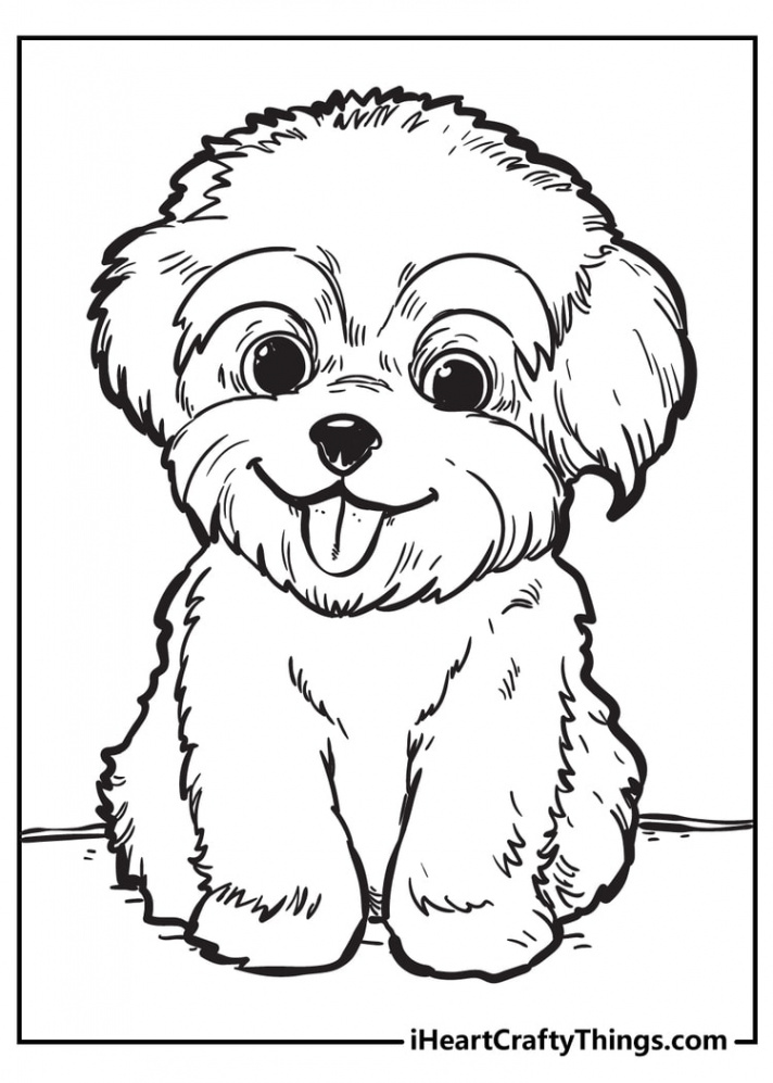 Puppy Coloring Pages (% Free Printables)