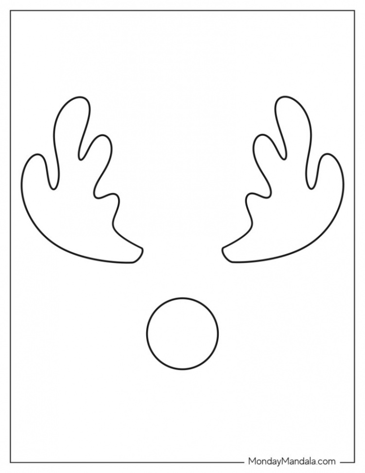 Reindeer Templates (Free PDF Printables)