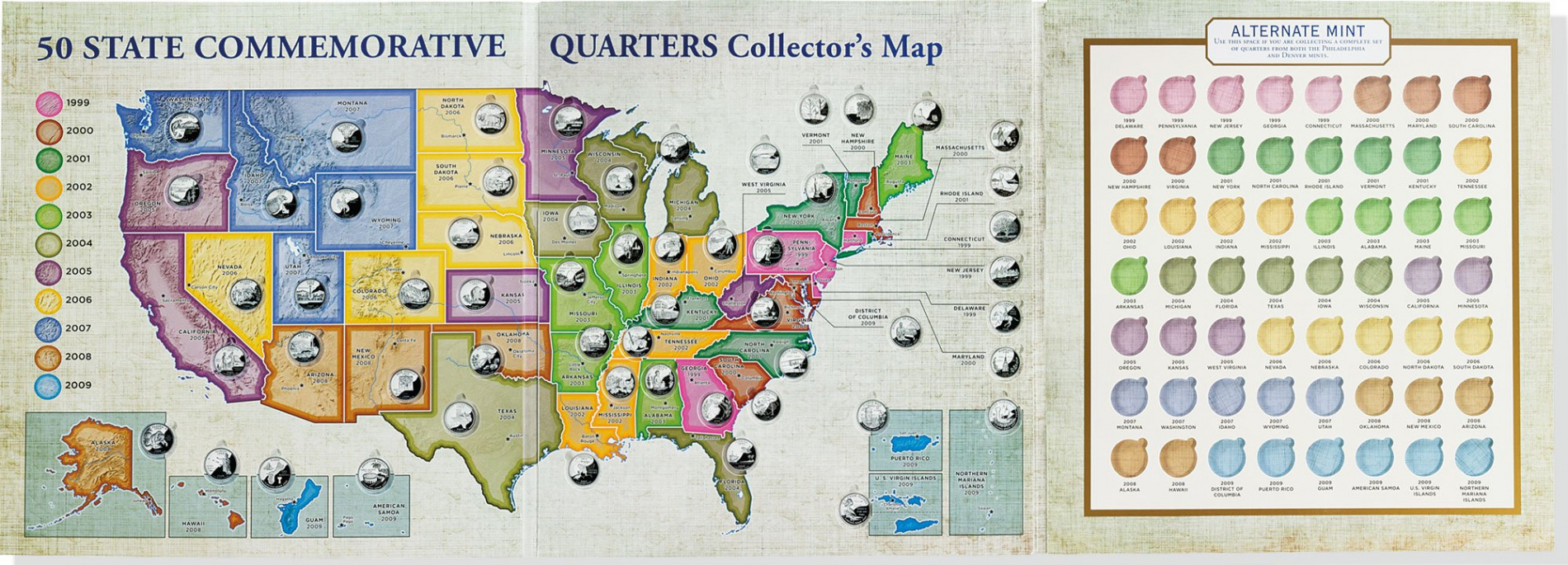 State Commemorative Quarters Collector