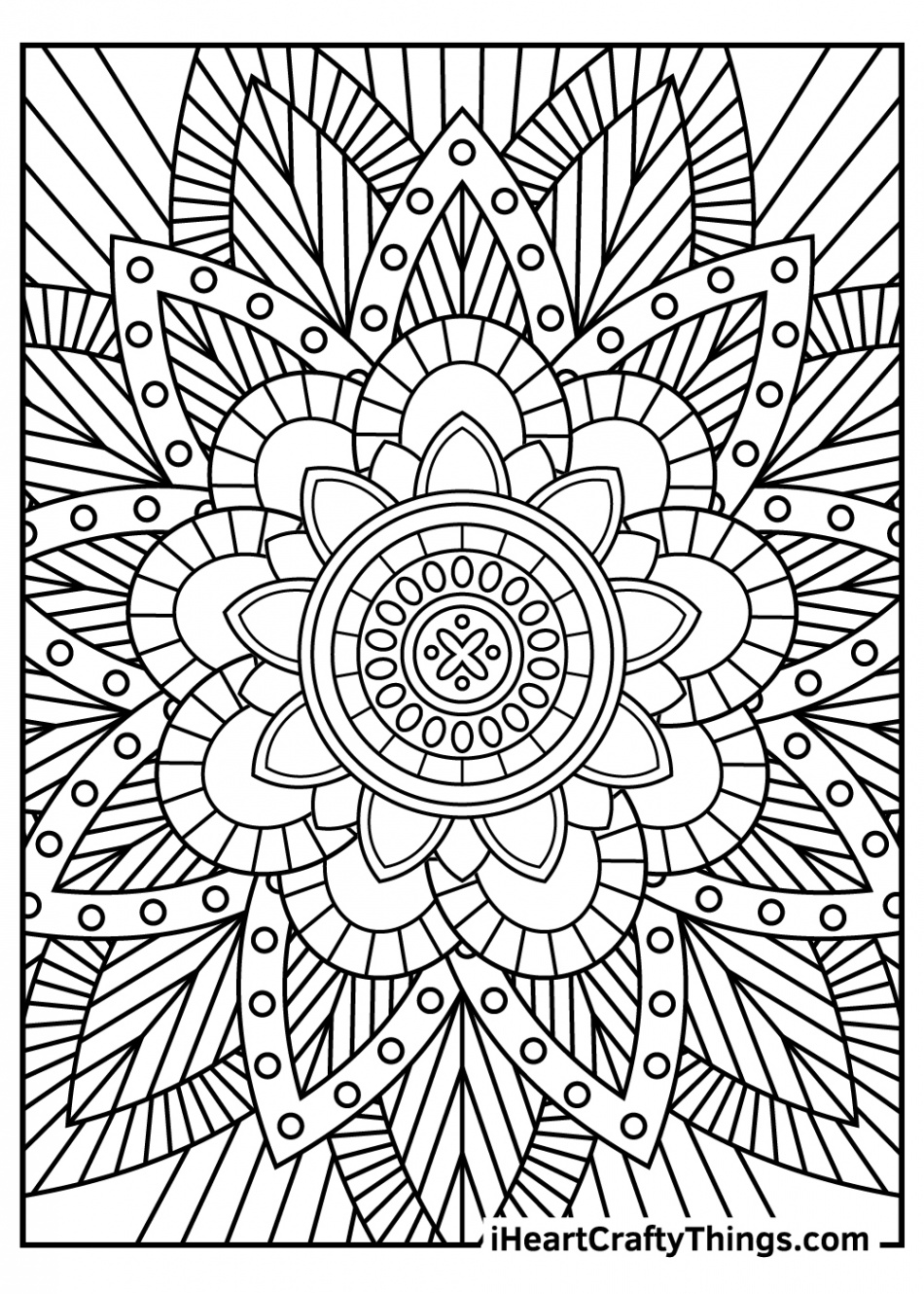 Stress Relief Coloring Pages (% Free Printables)