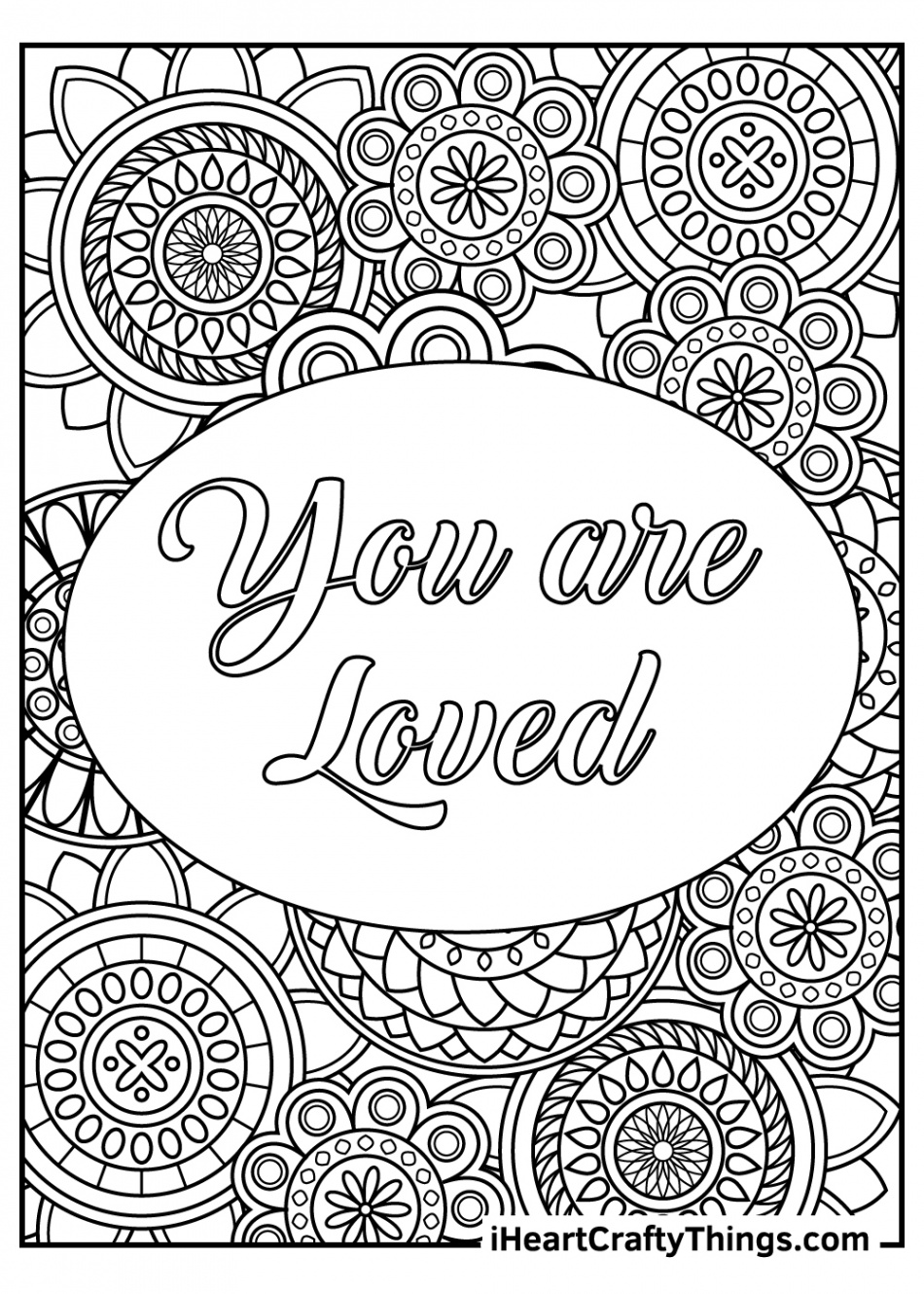 Stress Relief Coloring Pages (% Free Printables)