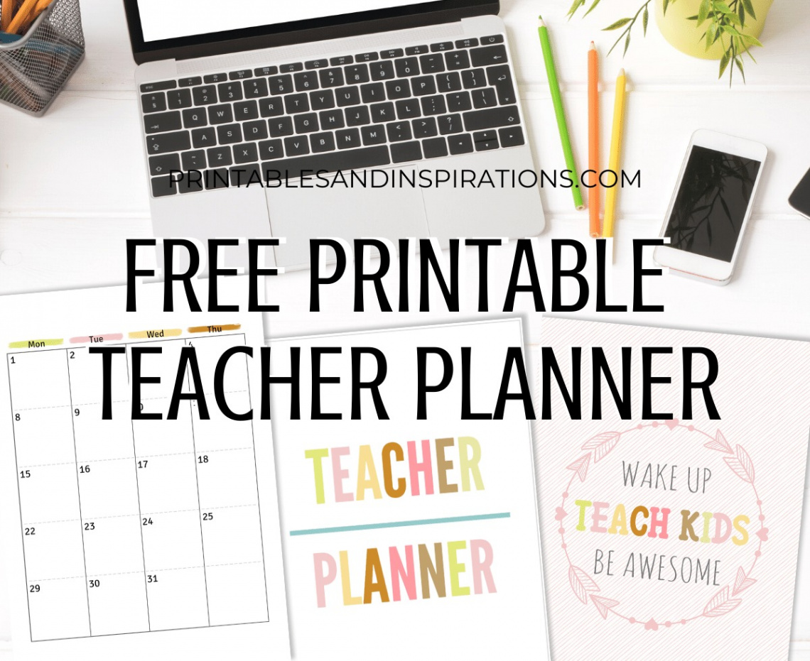 Teacher Planner Free Printable - Printables and Inspirations