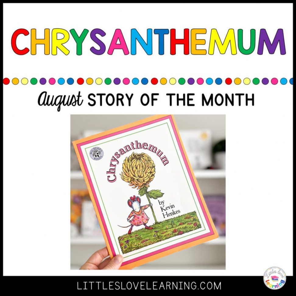 The BEST Activities to Go Along with Chrysanthemum (Pre-K & K)