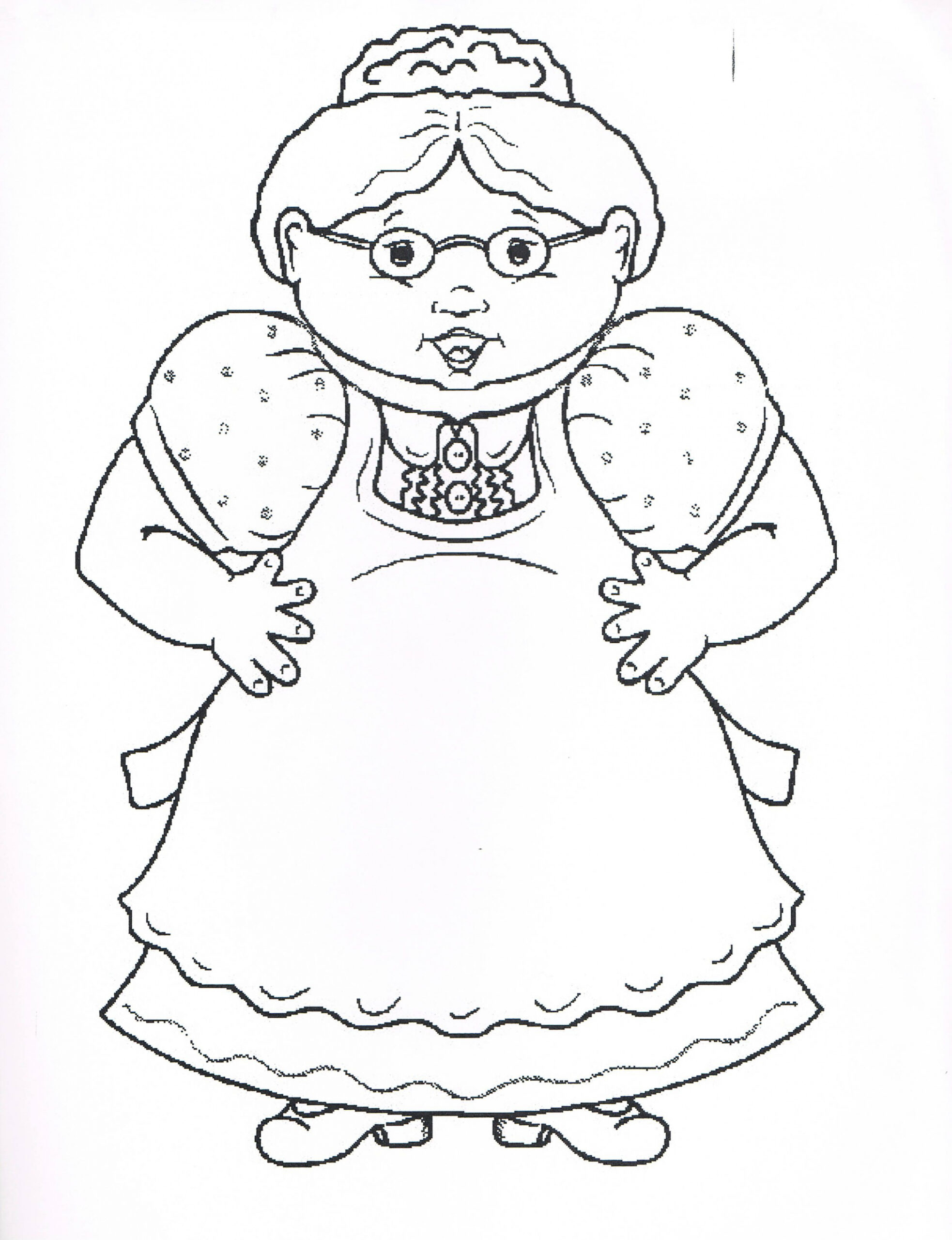 There Was an Old Lady  Fly craft, Felt board patterns, Old lady dress