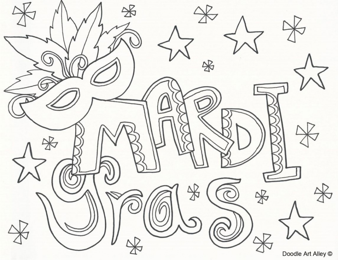 Top Places to Find Free Mardi Gras Coloring Pages