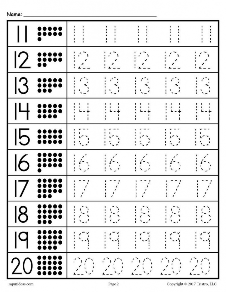 Tracing Worksheets Numbers -!  Tracing worksheets preschool