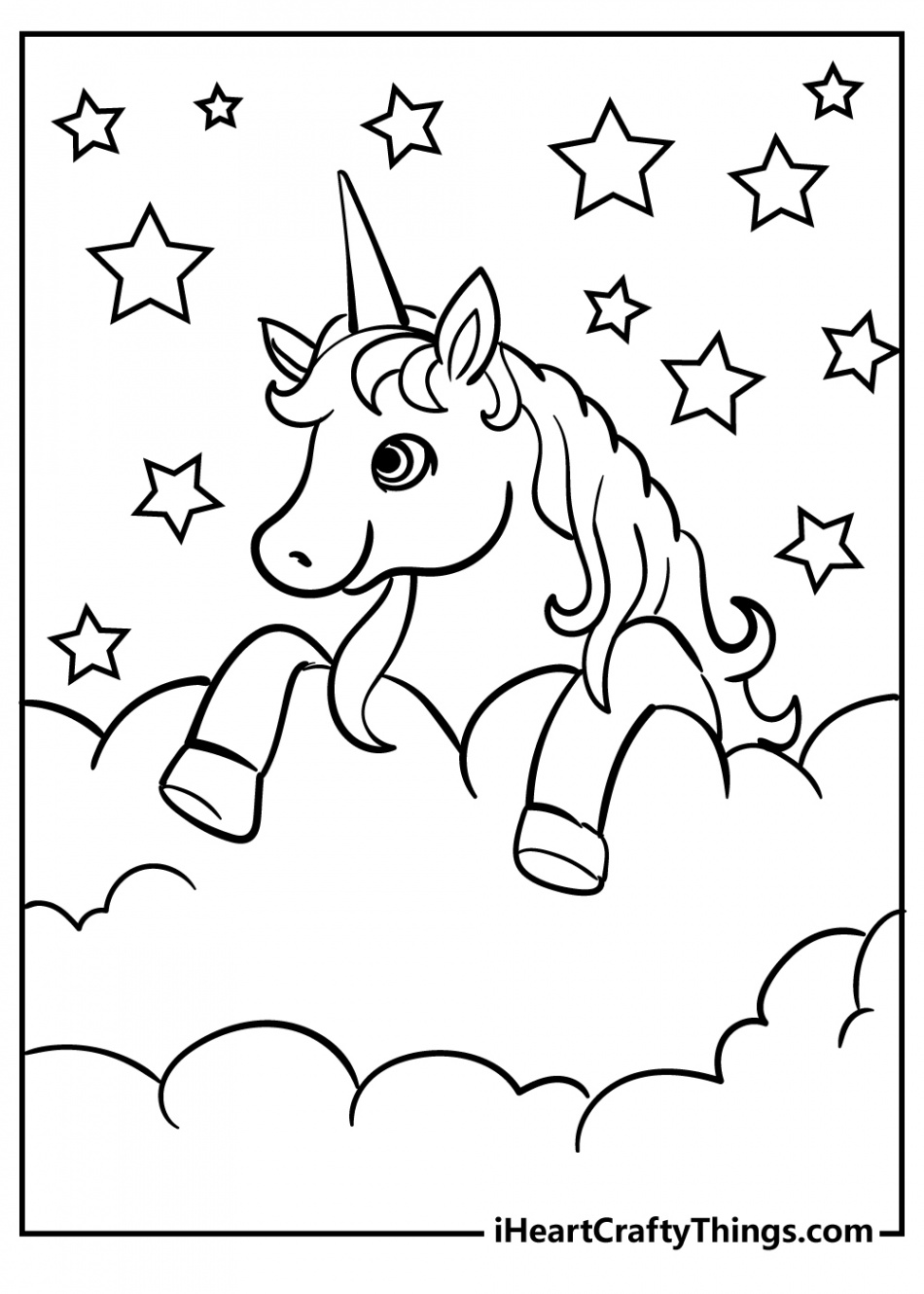 Unicorn Coloring Pages (% Free Printables)