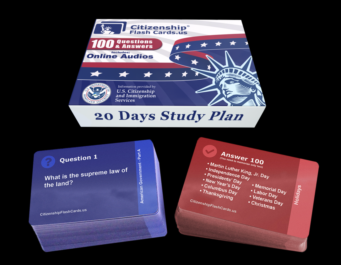 US Citizenship Flash Cards -