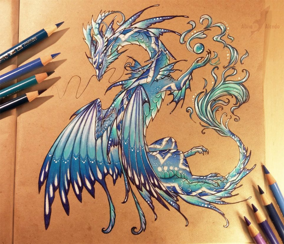 Water dragon  Dragon drawing, Dragon art, Water dragon