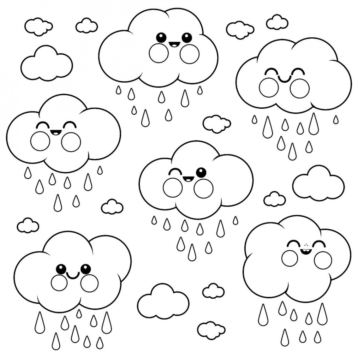 Weather Coloring Pages for Kids: Fun & Free Printable Coloring