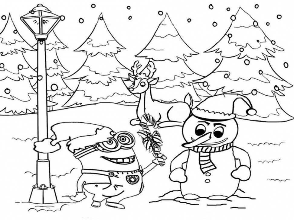 Winter Wonderland Coloring Pages  Activity Shelter  Kleurplaten