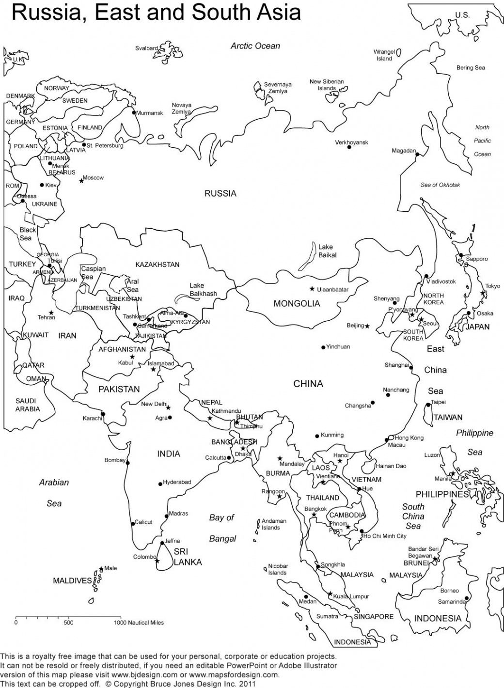 World Regional Printable, Blank Maps • Royalty Free, jpg