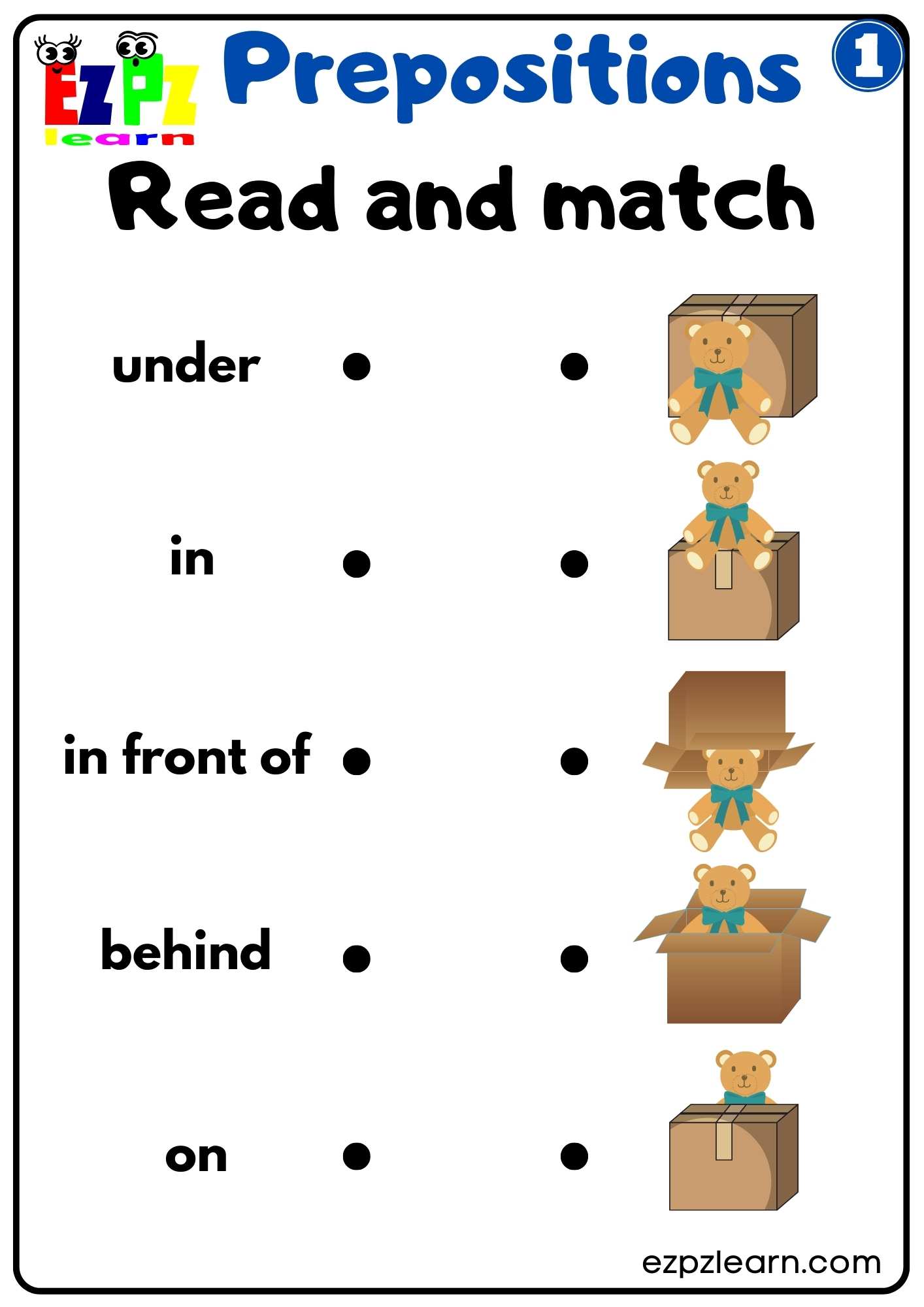 80 Printable In On Preposition Worksheets 24