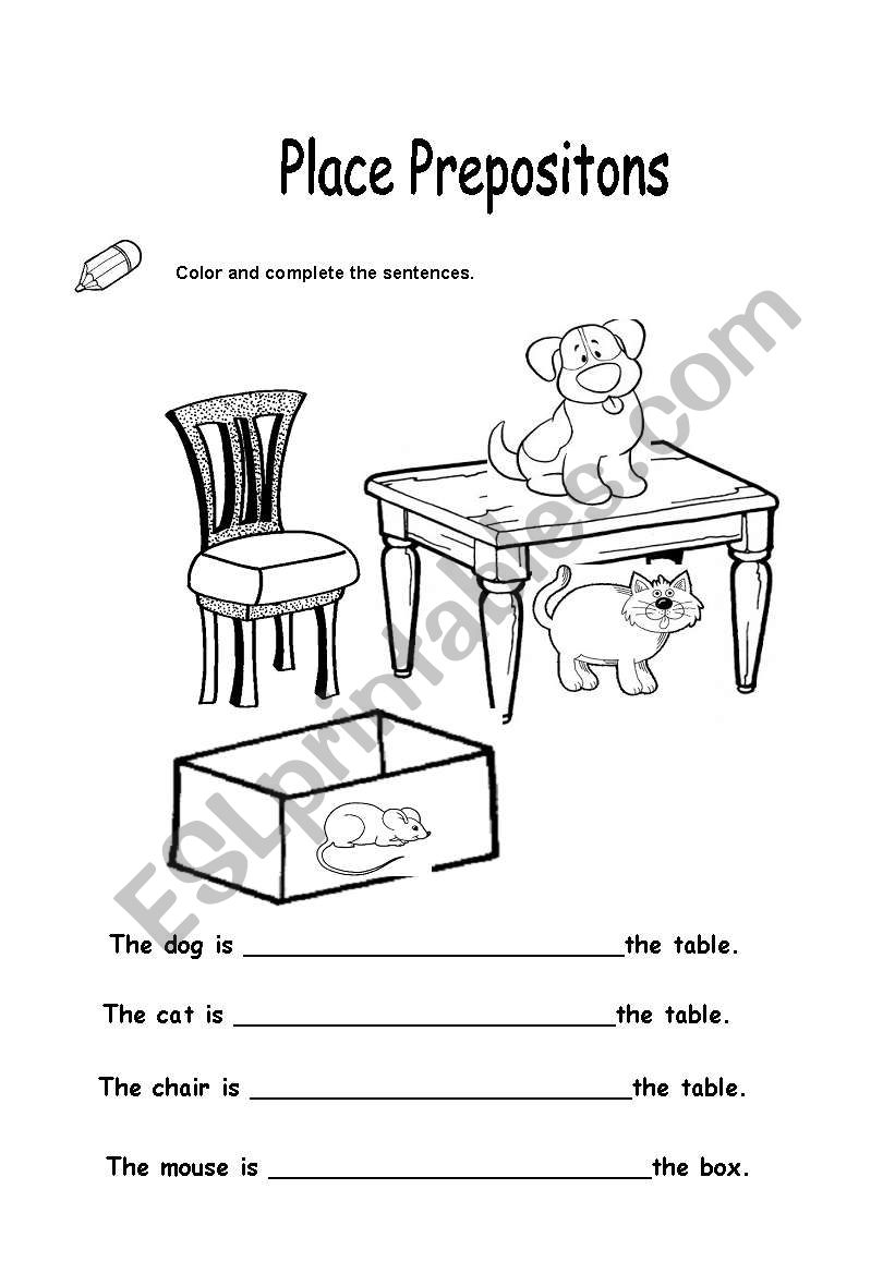 80 Printable In On Preposition Worksheets 57