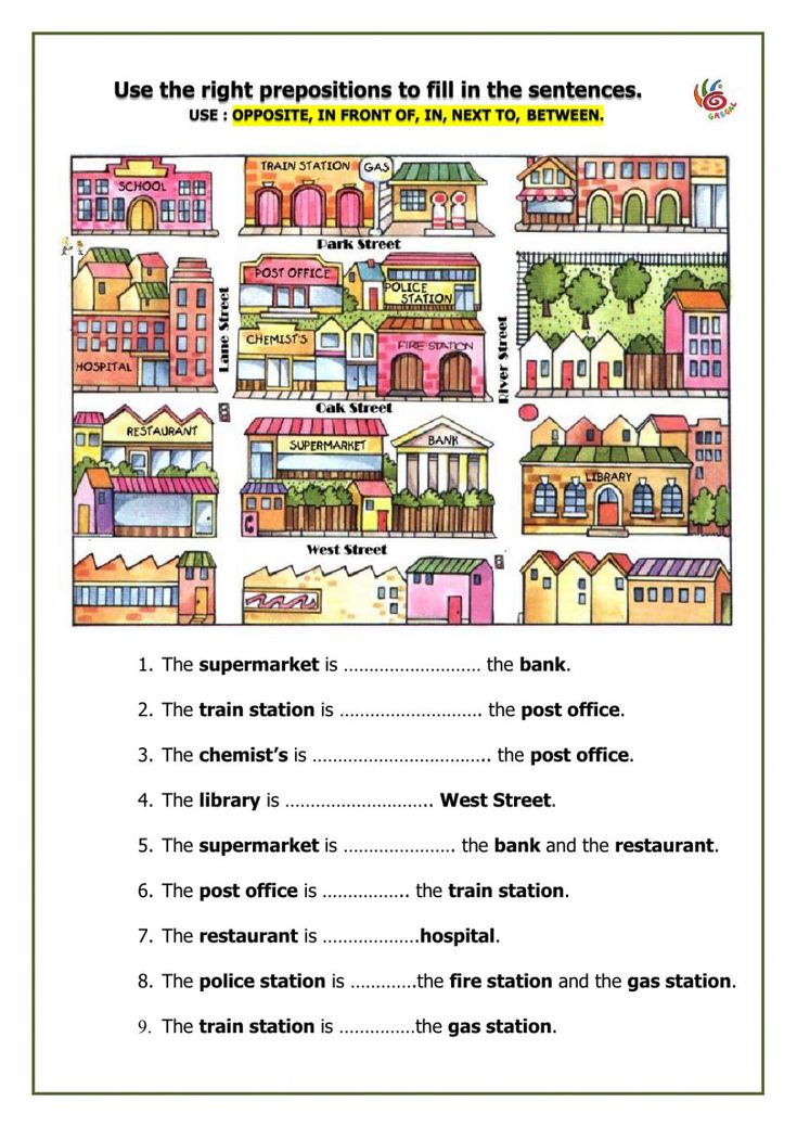 80 Printable In On Preposition Worksheets 61