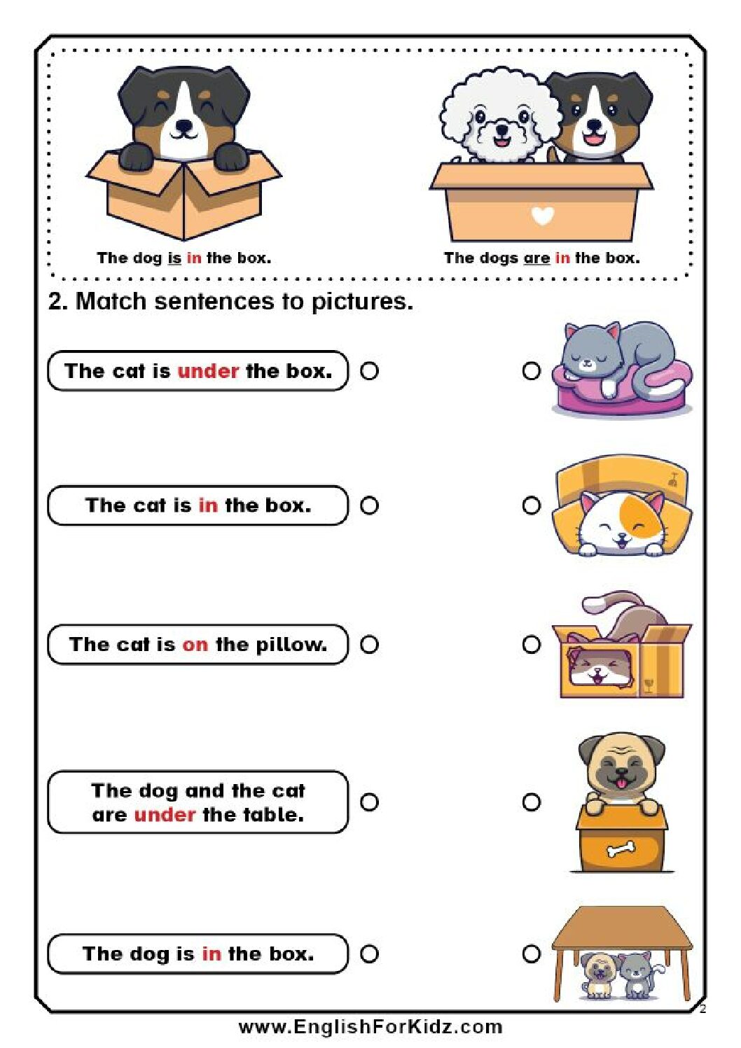 80 Printable In On Preposition Worksheets 72