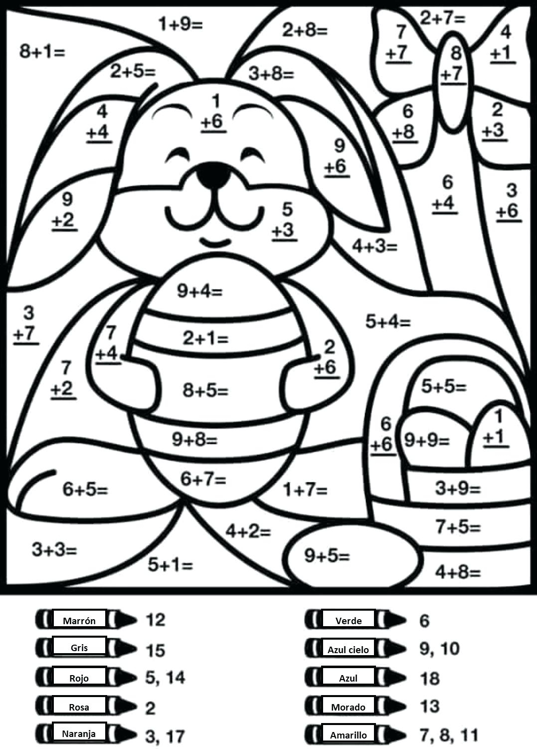 80 Printable Multiplication Worksheets To Color 10