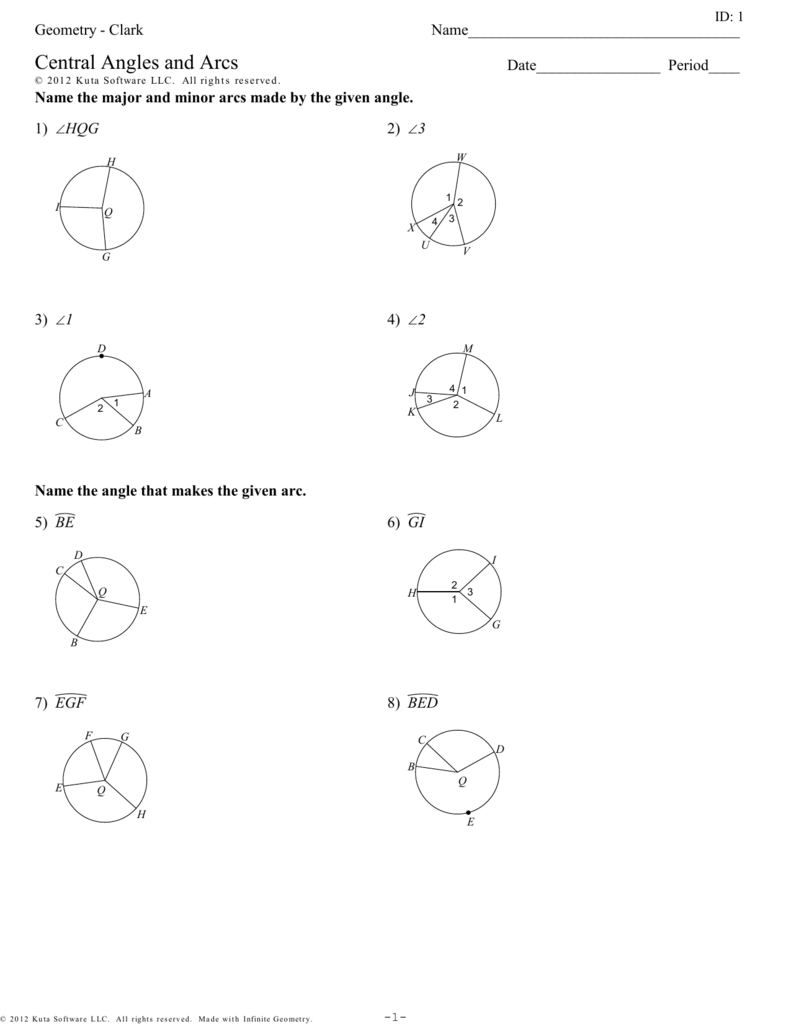 80 Printable Names Of Angles Worksheet 5