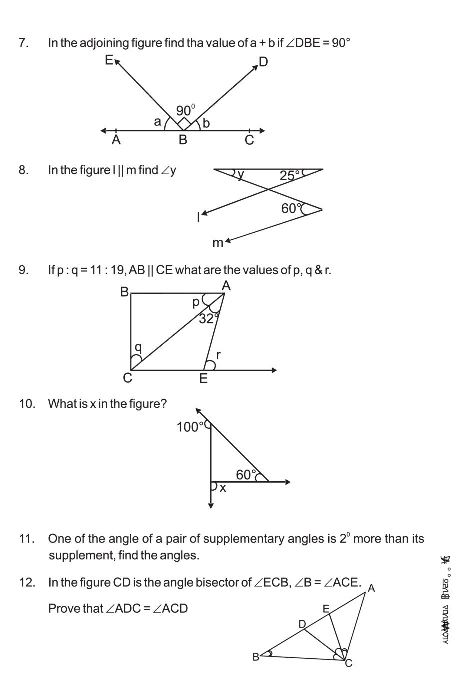 80 Printable Names Of Angles Worksheet 62