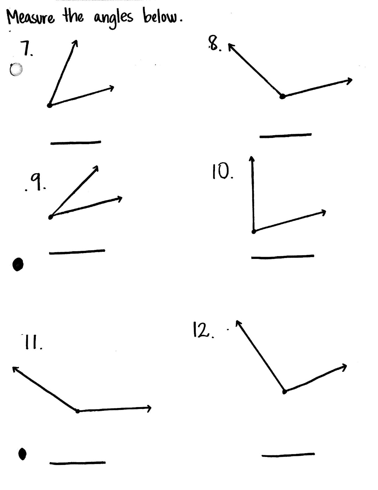 80 Printable Names Of Angles Worksheet 68