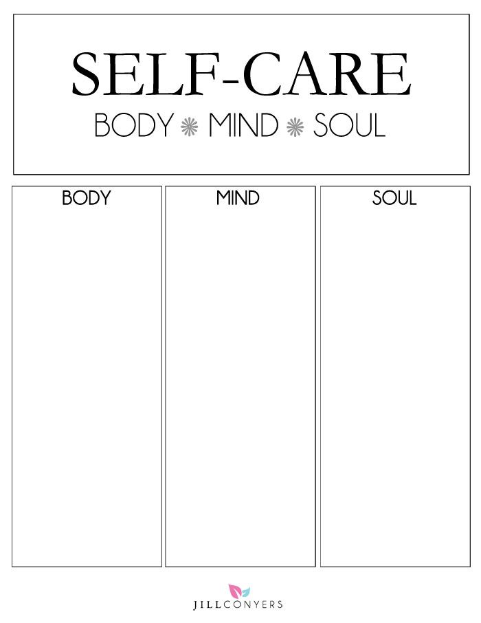 80 Printable Self Care Activity Worksheets 24