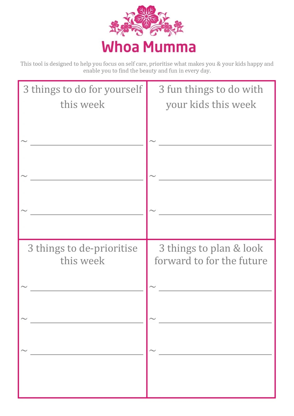 80 Printable Self Care Activity Worksheets 54