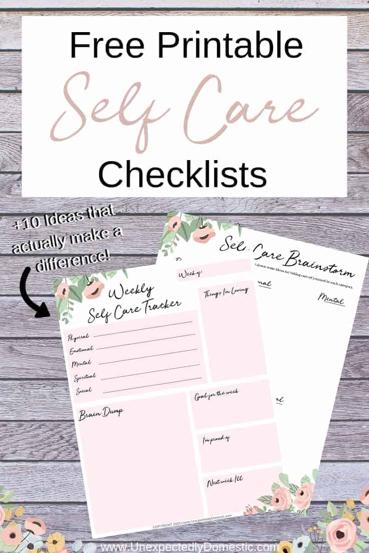 80 Printable Self Care Activity Worksheets 82