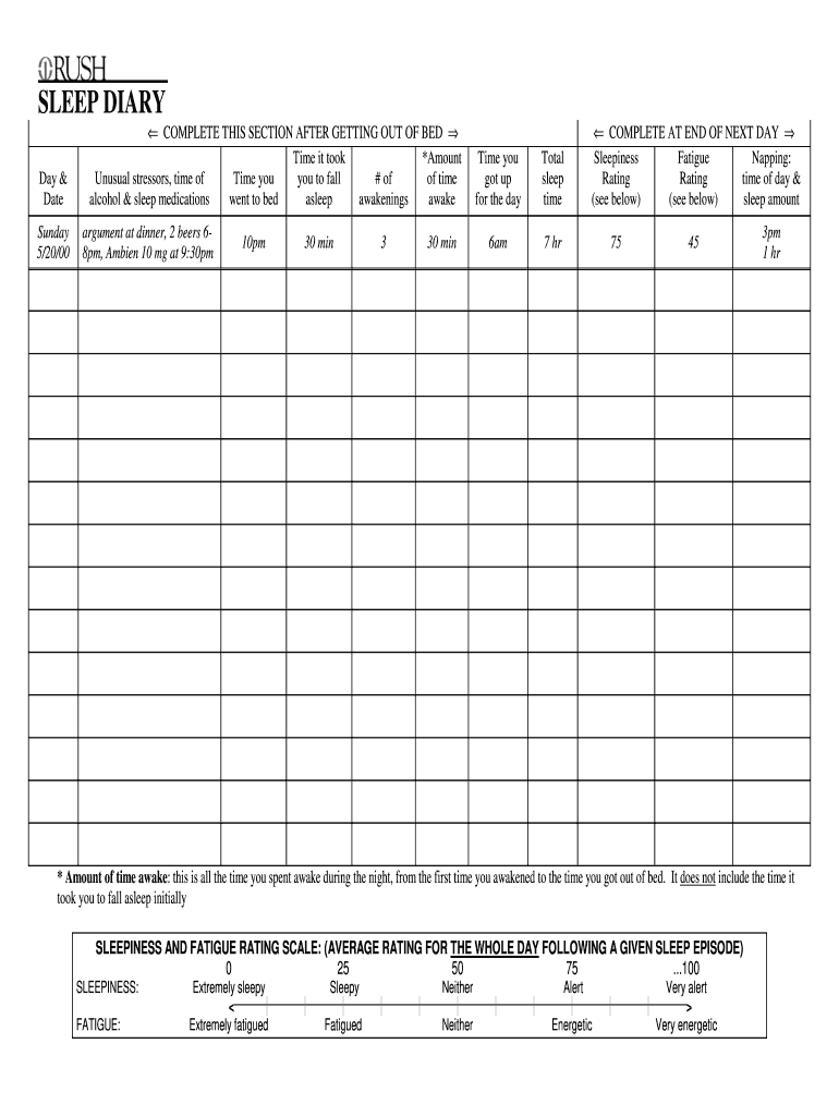 80 Printable Sleep Hygiene Worksheet Pdf 49