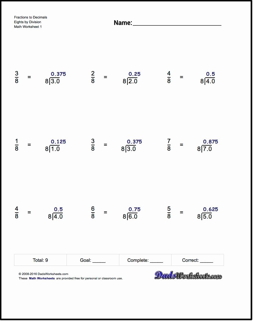 85 Decimal To Percent Worksheet 16