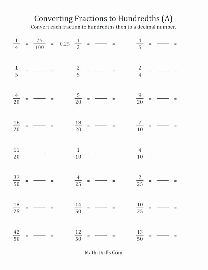 85 Decimal To Percent Worksheet 47