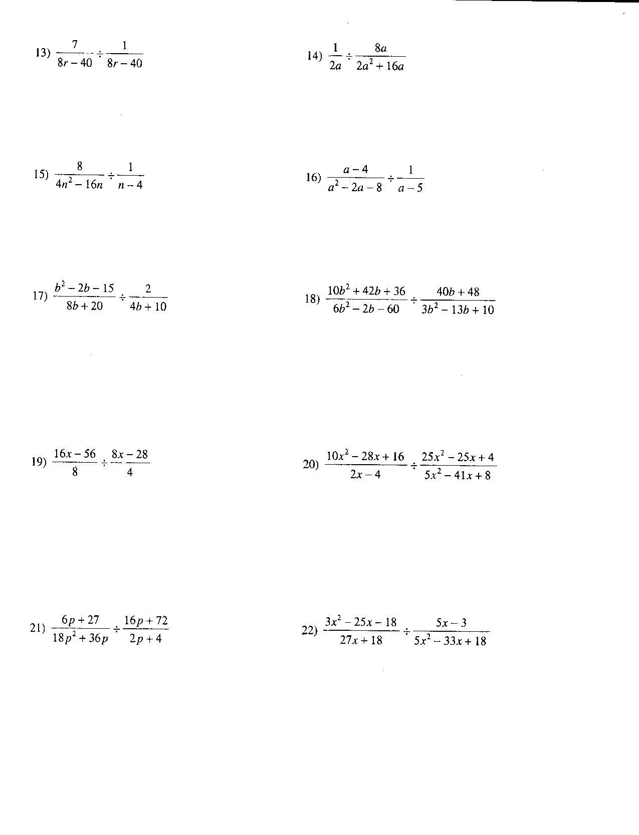 85 Solve For X Worksheet 19