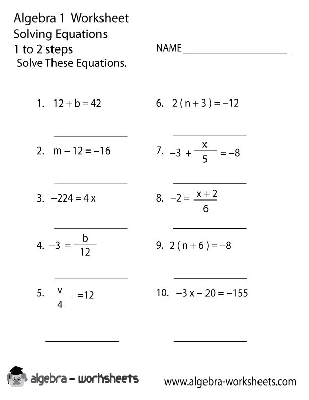 85 Solve For X Worksheet 74