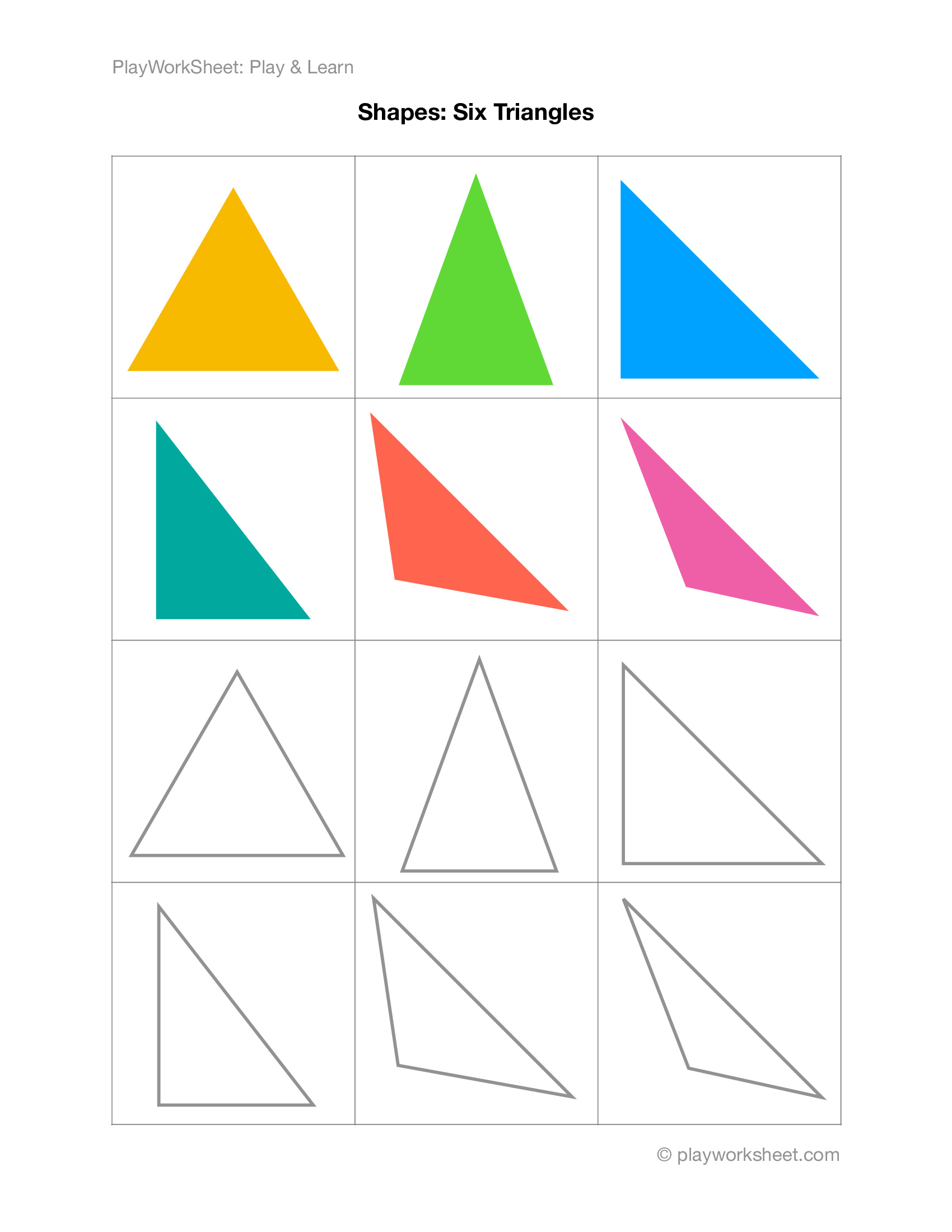 85 Worksheet Types Of Triangles 23