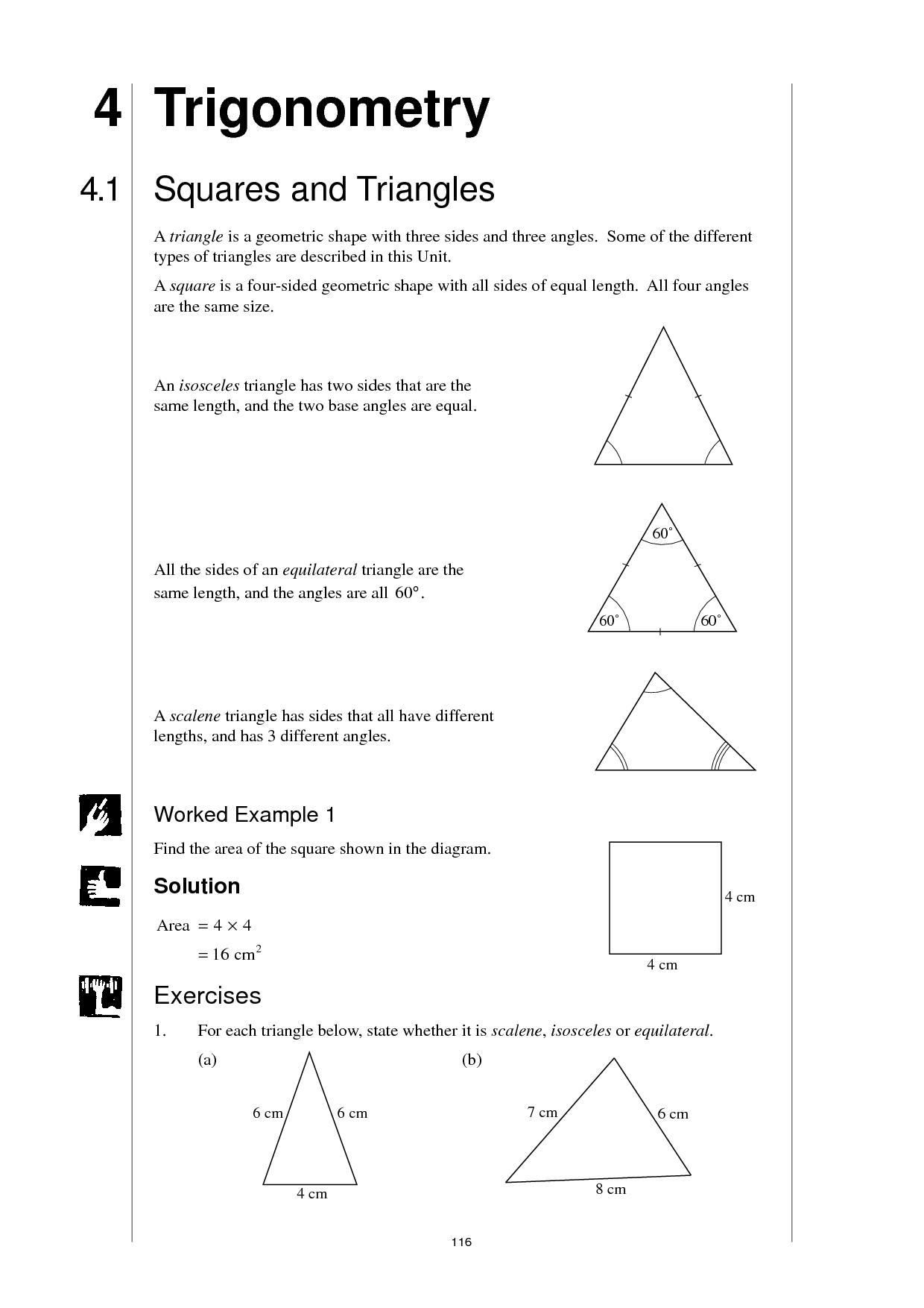 85 Worksheet Types Of Triangles 44