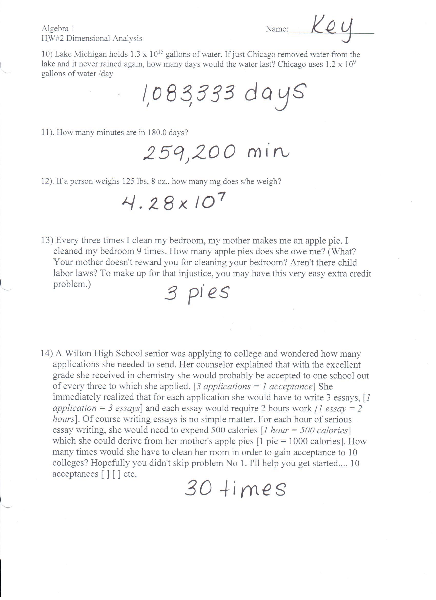 90 Dimensional Analysis Chemistry Worksheet 78