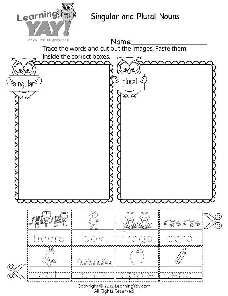 90 Noun And Verb Worksheets 24