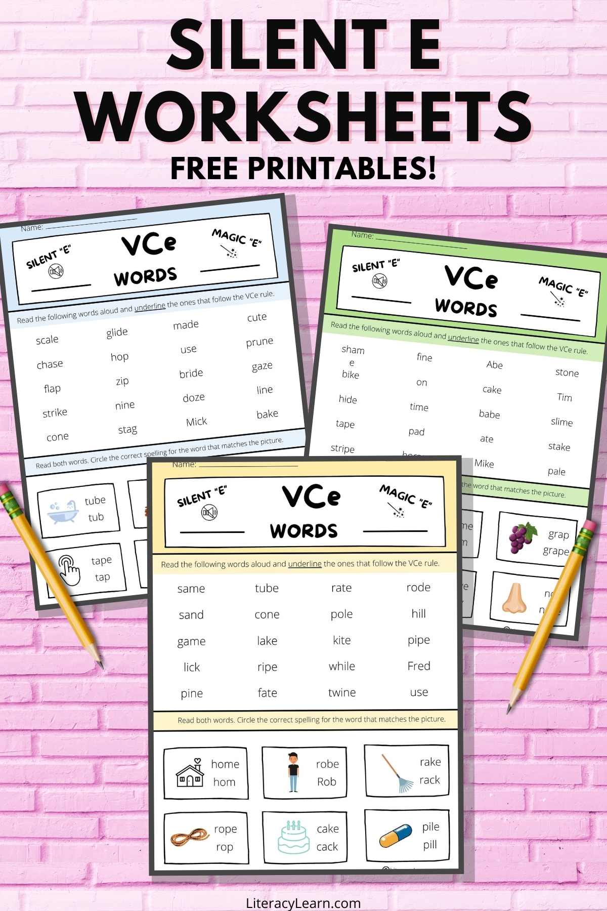 90 Printable A Magic E Worksheets 15