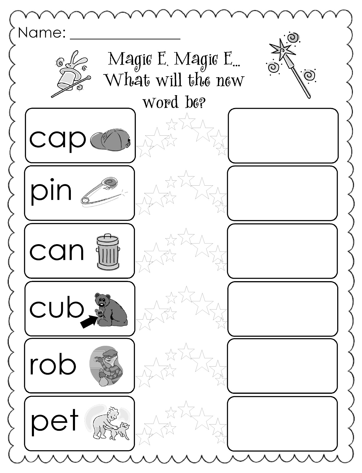 90 Printable A Magic E Worksheets 19