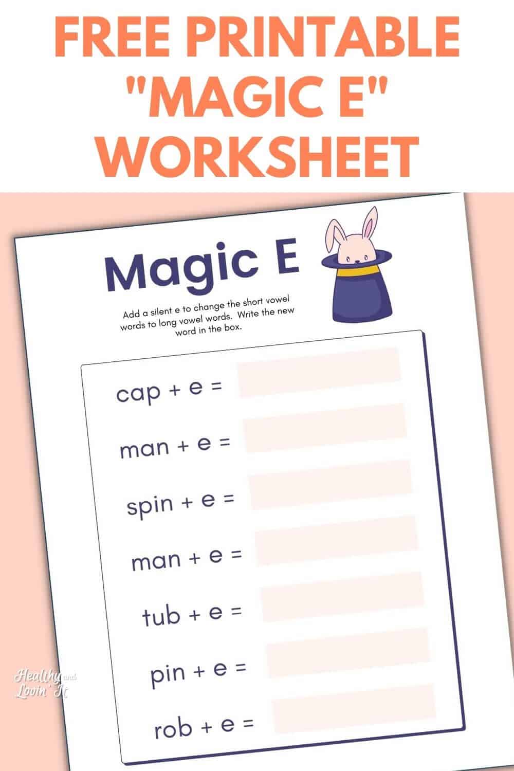 90 Printable A Magic E Worksheets 2