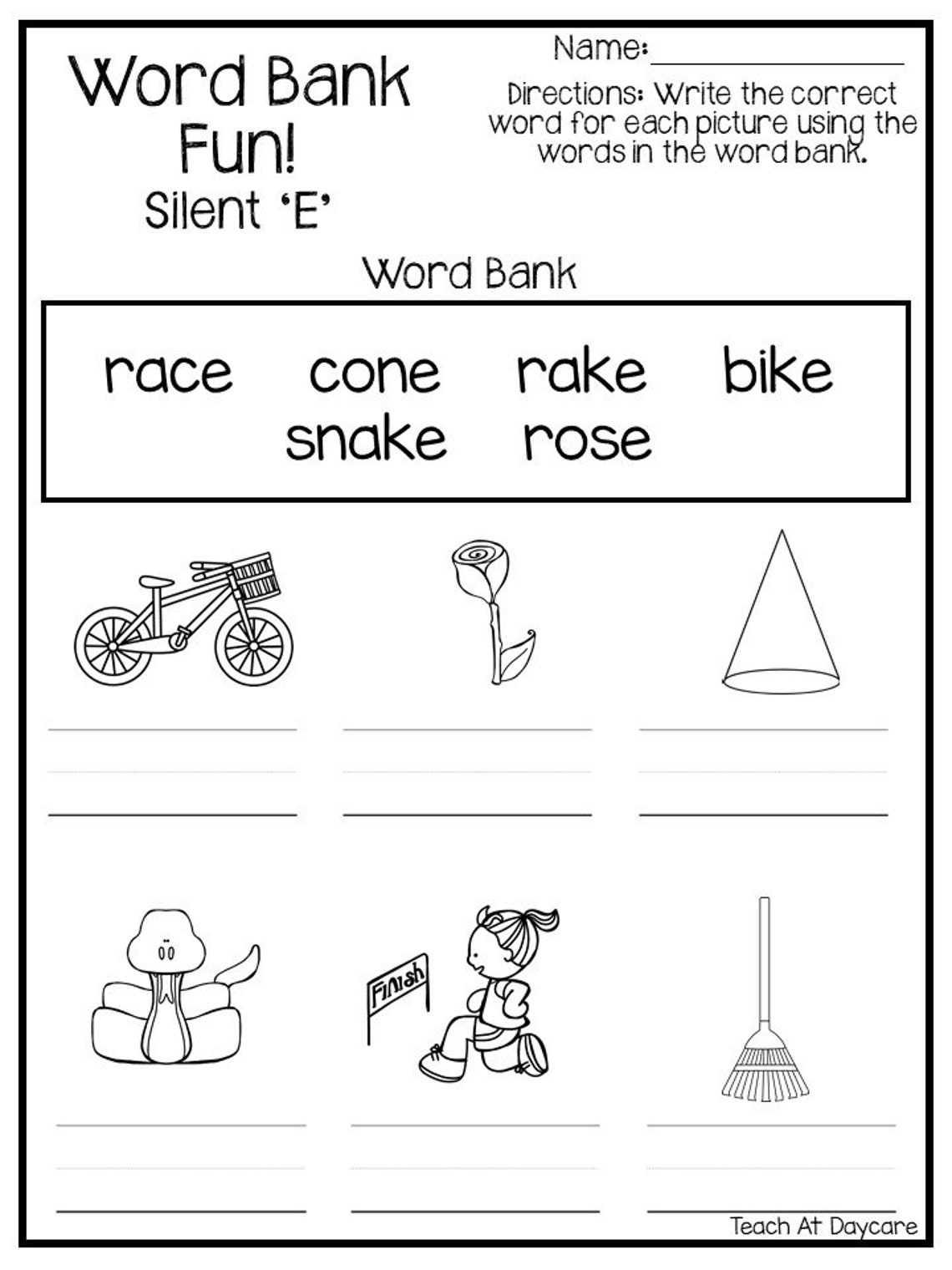 90 Printable A Magic E Worksheets 23