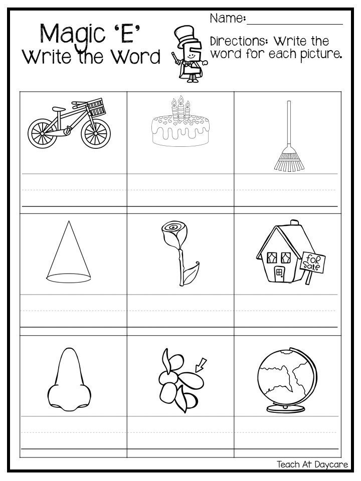 90 Printable A Magic E Worksheets 25