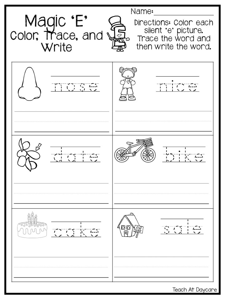 90 Printable A Magic E Worksheets 29