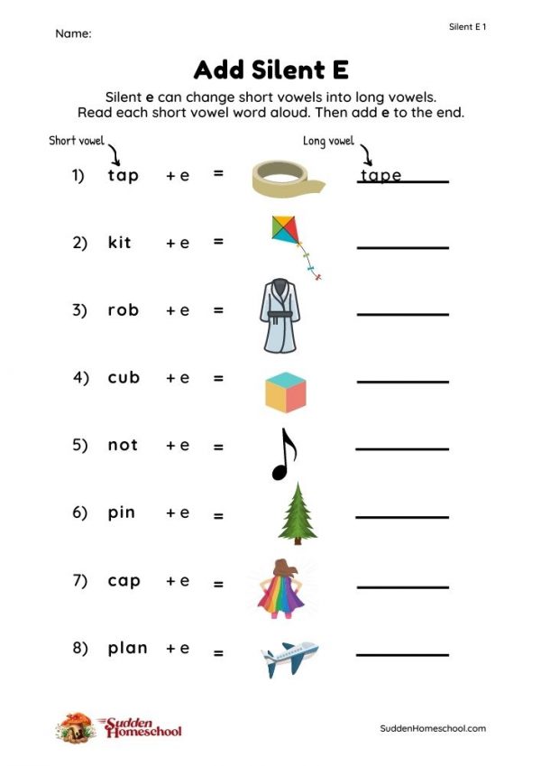 90 Printable A Magic E Worksheets 40