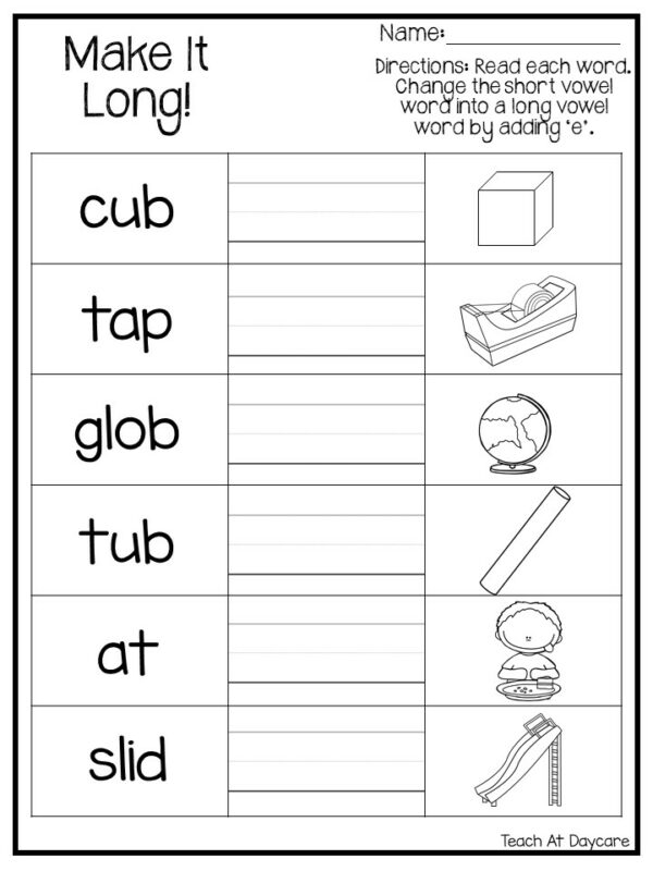 90 Printable A Magic E Worksheets 76